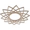 Ekena Millwork Eleanor Wood Fretwork Pierced Ceiling Medallion, Red Oak, 18"OD x 6 7/8"ID x 1/4"T CMWP18X18X0250EARO - alternate 4